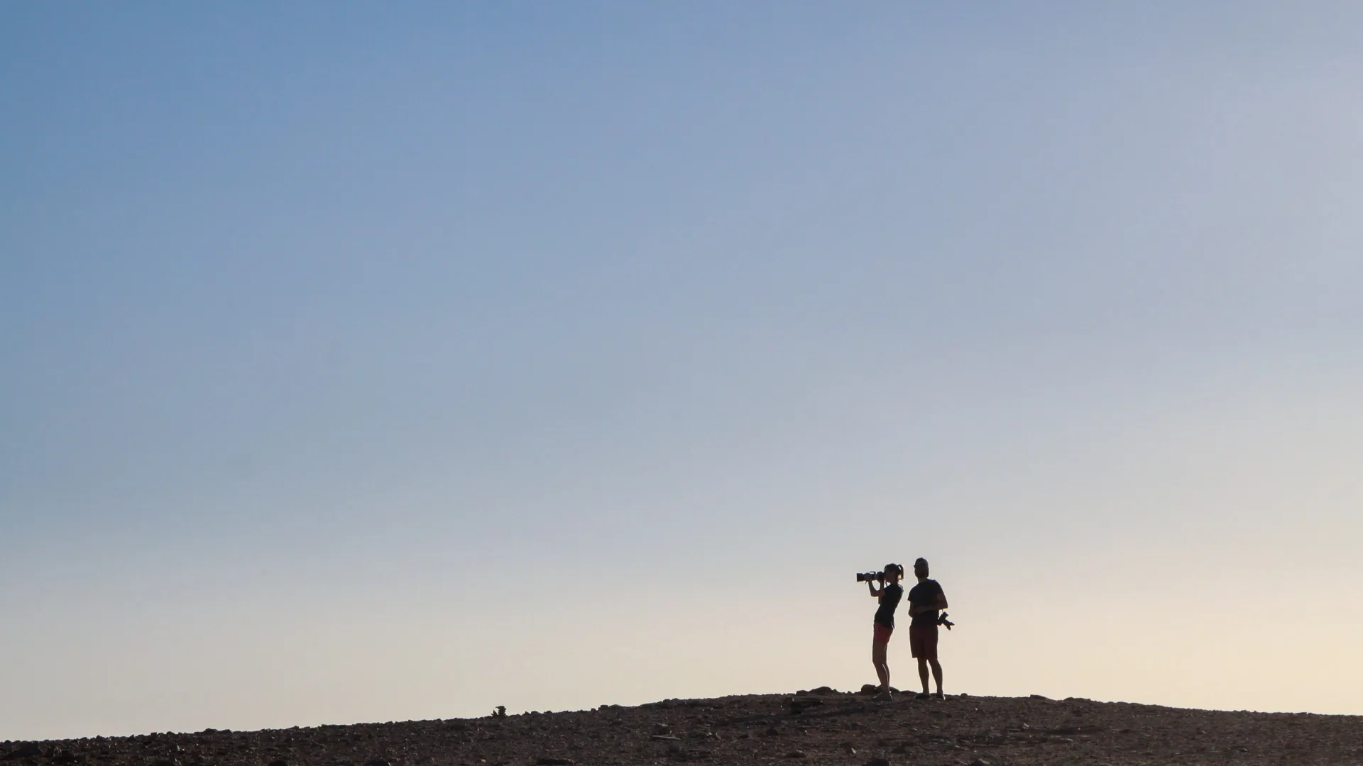 Alexandra & Mathieu en Namibie